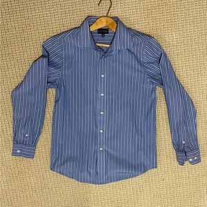 Boys Ralph Lauren Blue Striped Dress Shirt